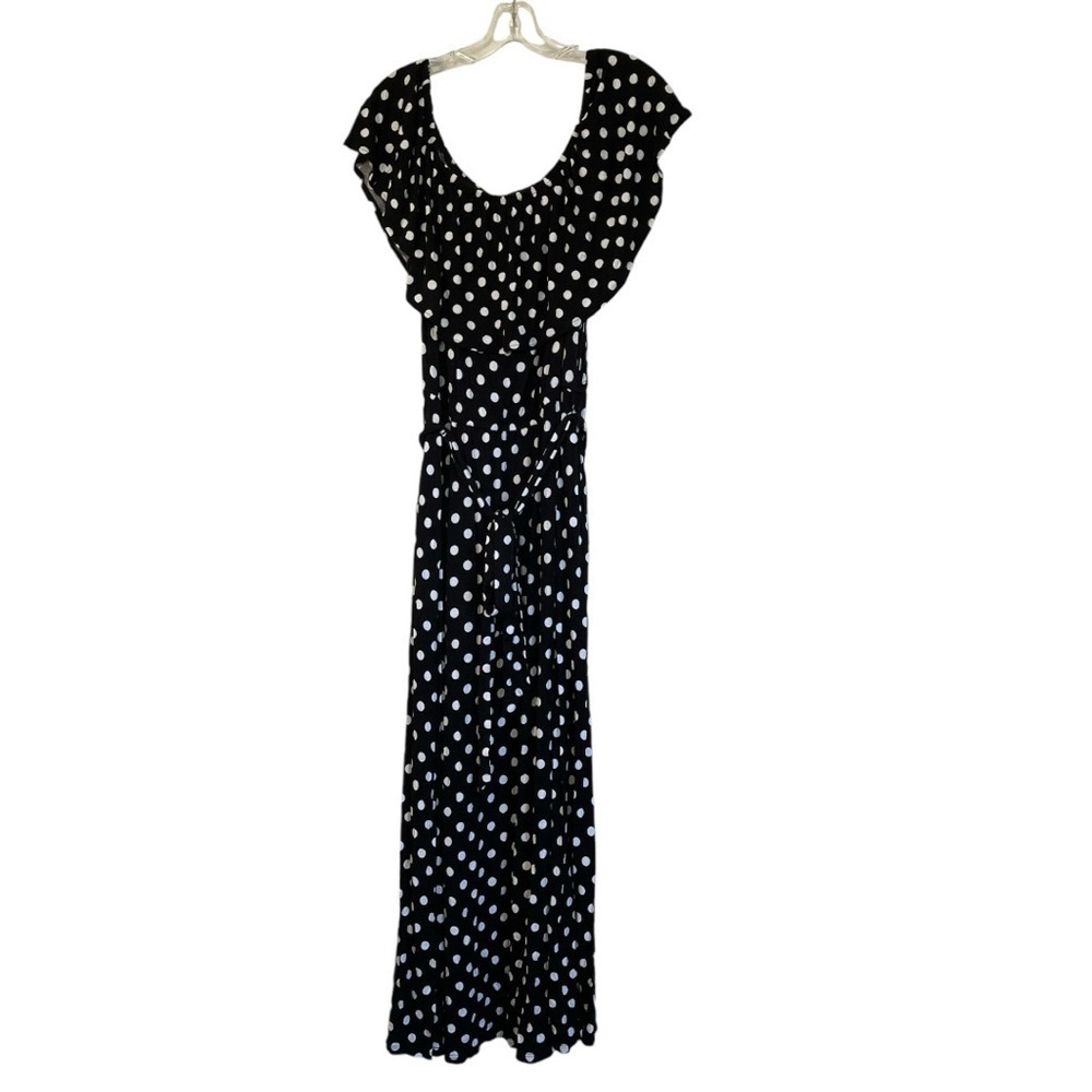 Lane Bryant off the shoulder jersey maxi dress size 14/16 EUC